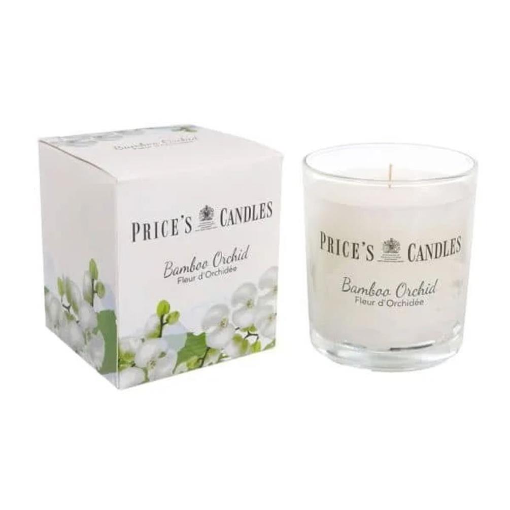 Price's Bamboo Orchid Boxed Small Jar Candle Extra Image 1